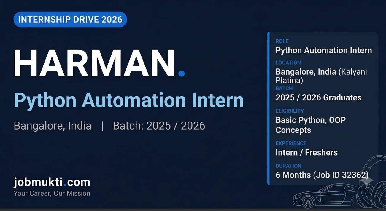 HARMAN Python Automation
