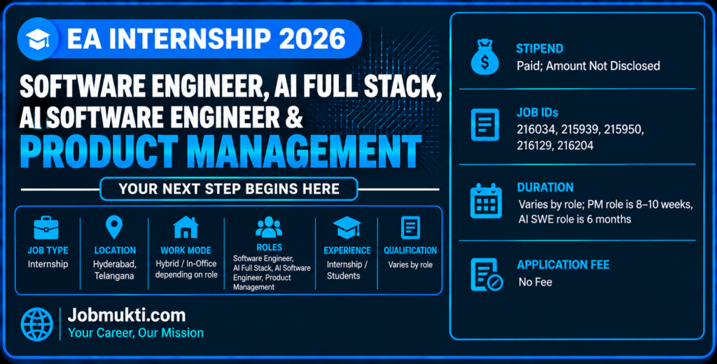 EA Internship